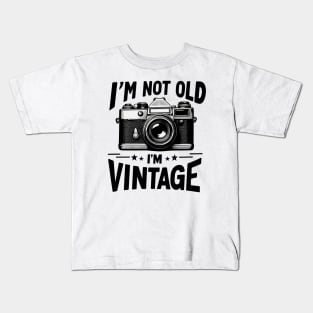 Vintage Vibes: I’m Not Old, I’m Classic Kids T-Shirt